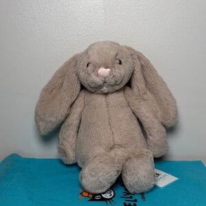 US Seller Jellycat Small Bashful Beige Bunny 7inch W./Dust Bag